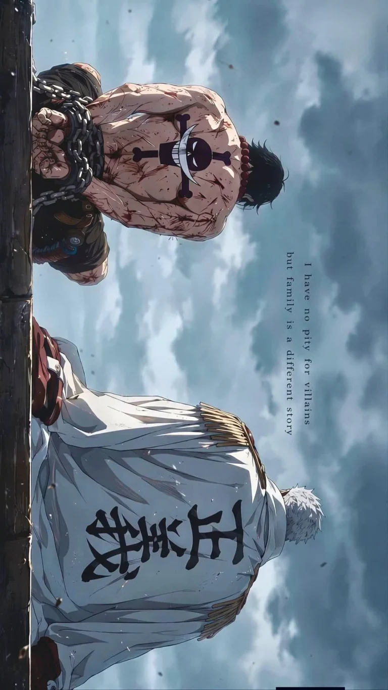 Portgas D. Ace & Monkey D. Garp – One Piece