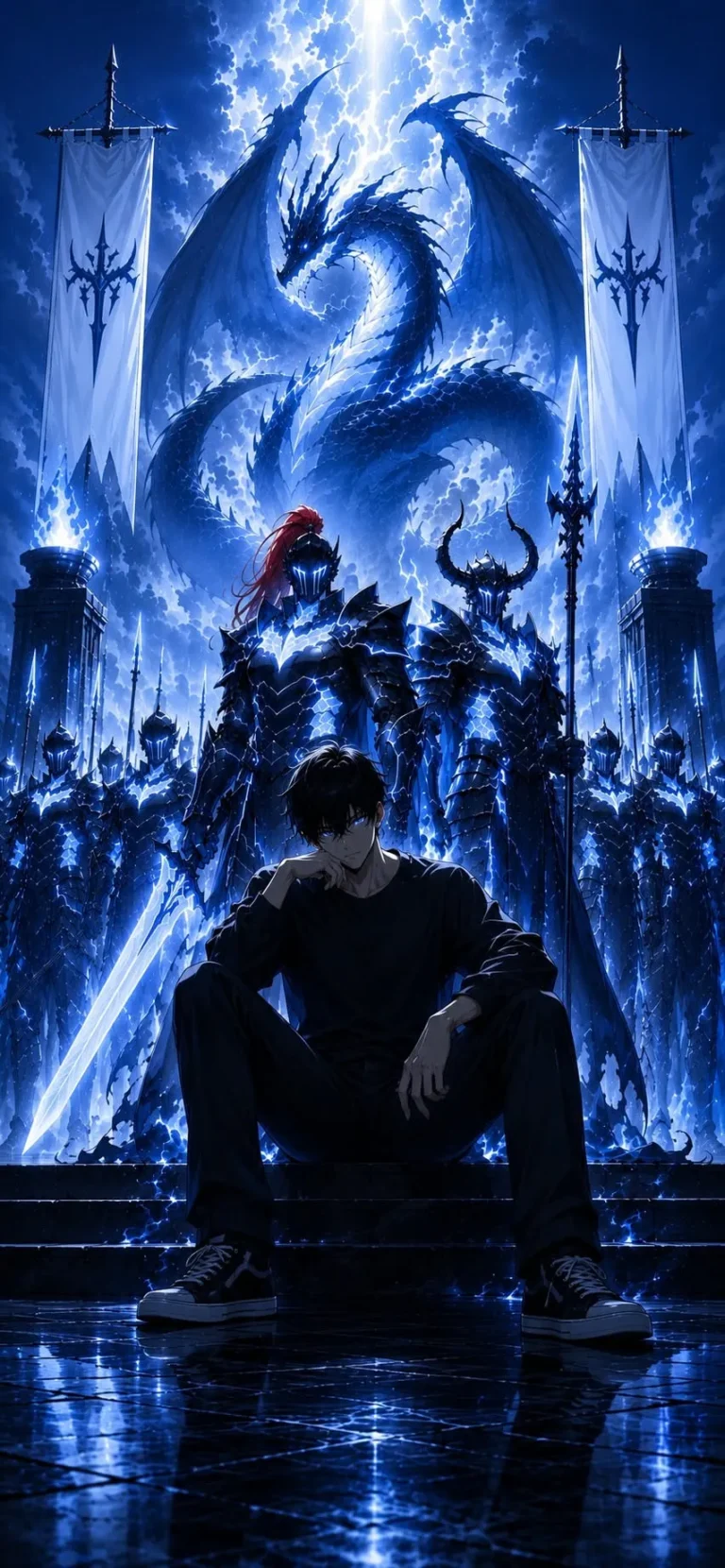 Sung Jinwoo Shadow Monarch – Solo Leveling