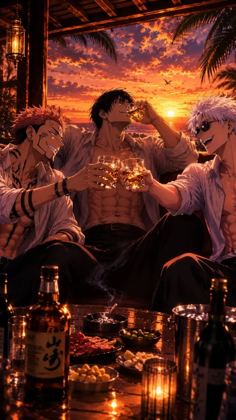 Ryomen Sukuna, Toji Fushiguro & Gojo Satoru – Jujutsu Kaisen